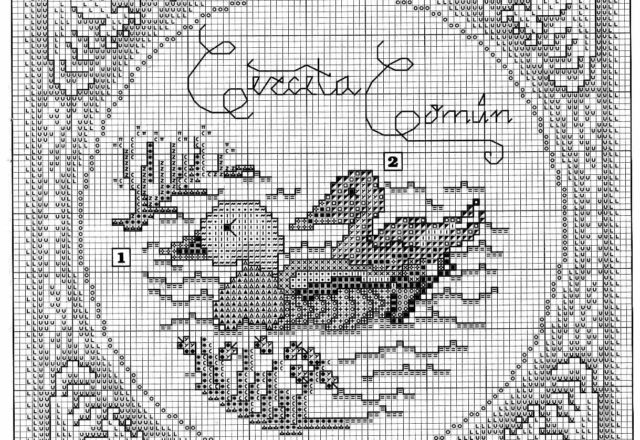 Cross stitch ducks picture (10)