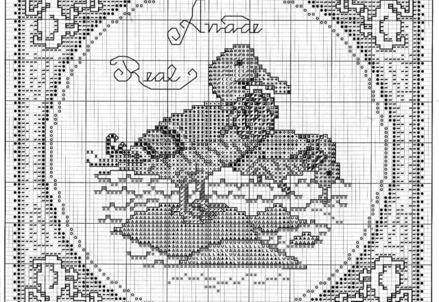 Cross stitch ducks picture (2)