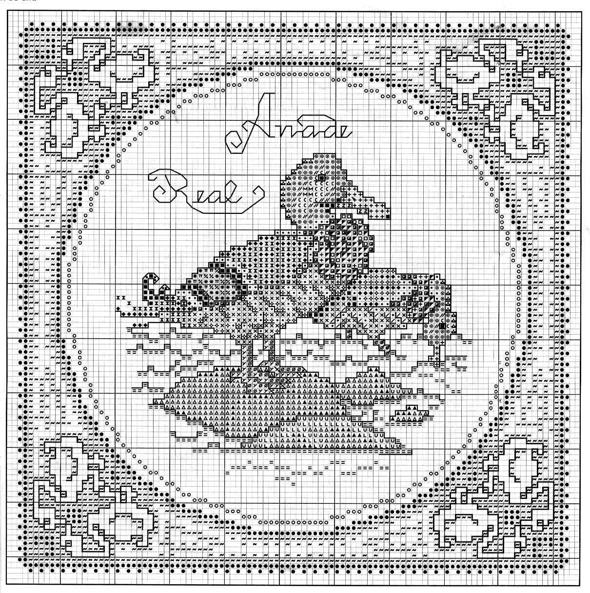 Cross stitch ducks picture (2)