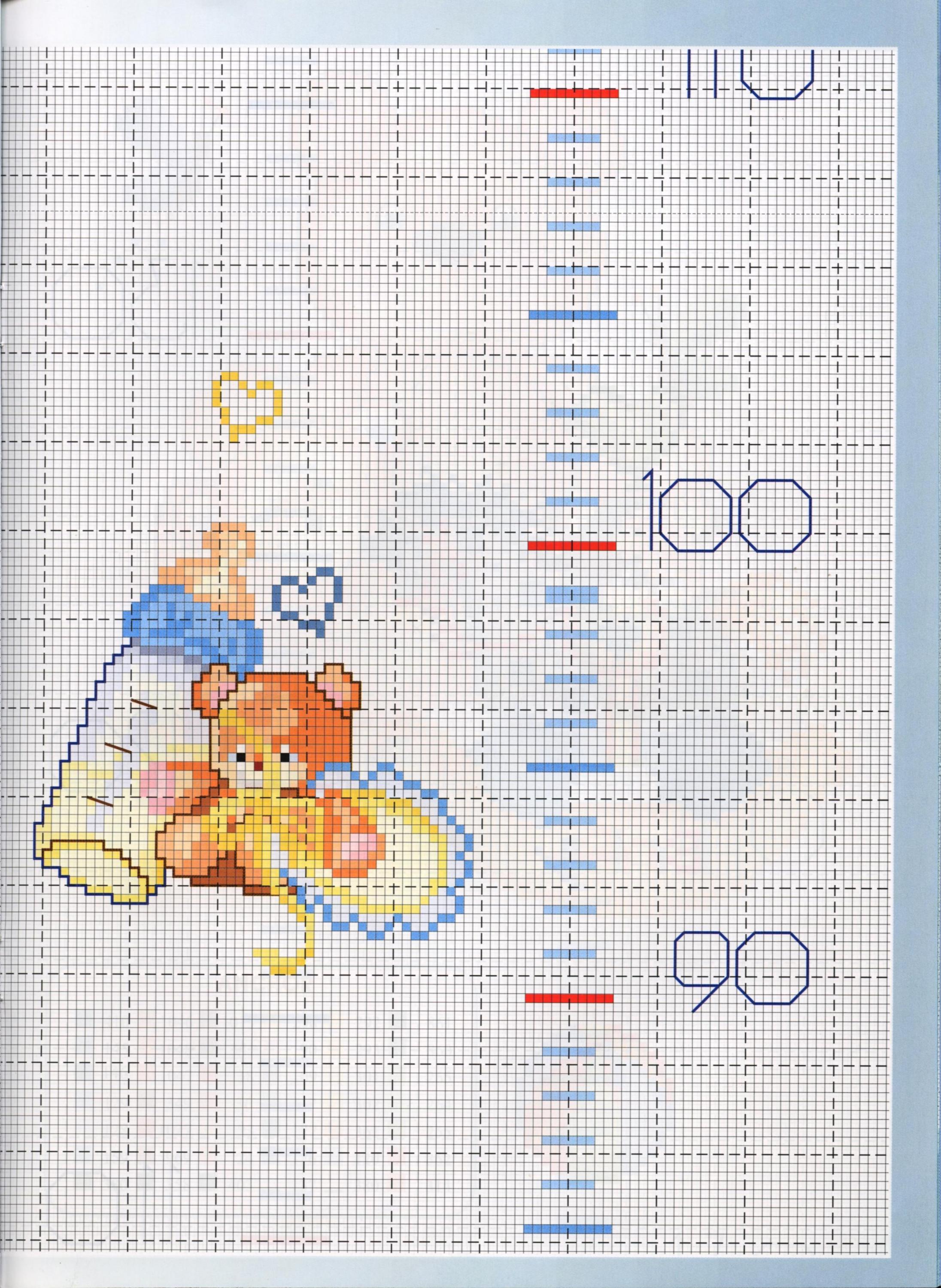 Cross stitch height chart with baby toys (3)