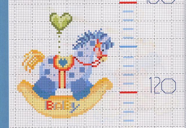 Cross stitch height chart with baby toys (4)