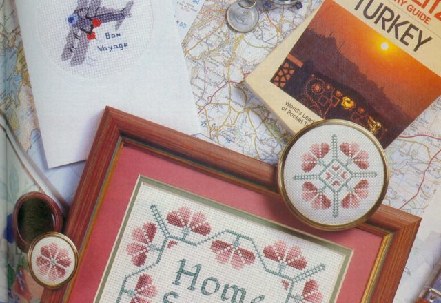 Cross stitch home sweet home picture beautiful (1)