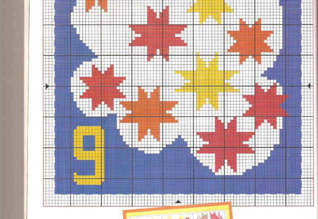 Cross stitch panel let’ s learn to count! (10)