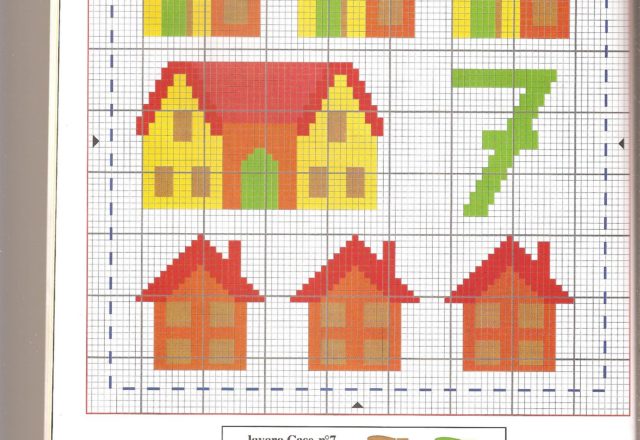 Cross stitch panel let’ s learn to count! (8)