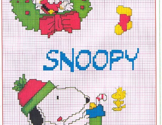 Cross stitch patterns Charlie Brown 234