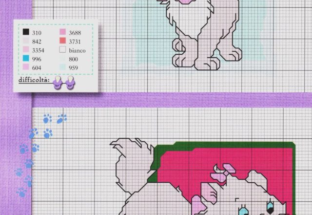 Cross stitch patterns Marie (2)