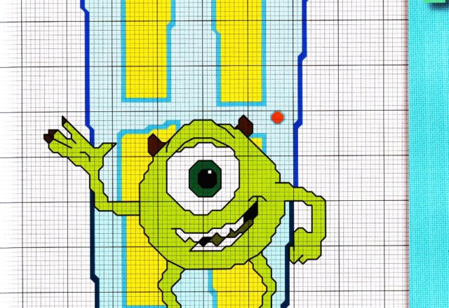 Cross stitch patterns Monsters Inc (1)