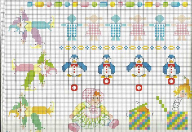 Cross stitch patterns baby blanket ideas the circus