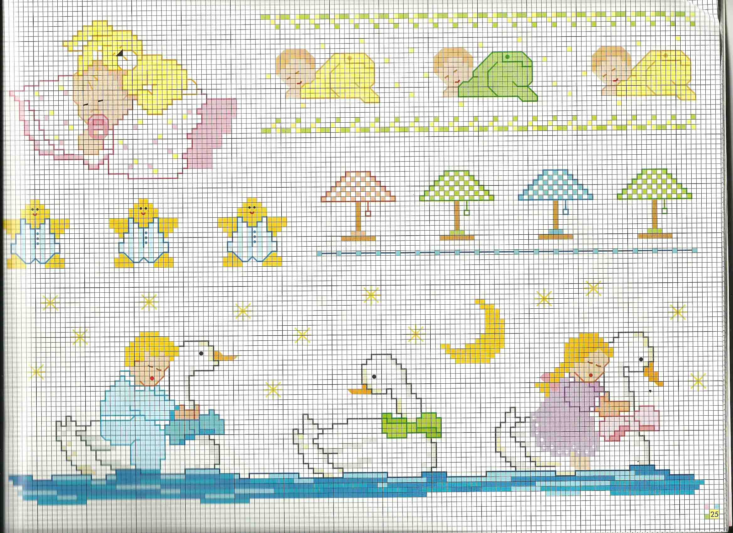 Cross stitch patterns for baby blanket cot sheets the sleep