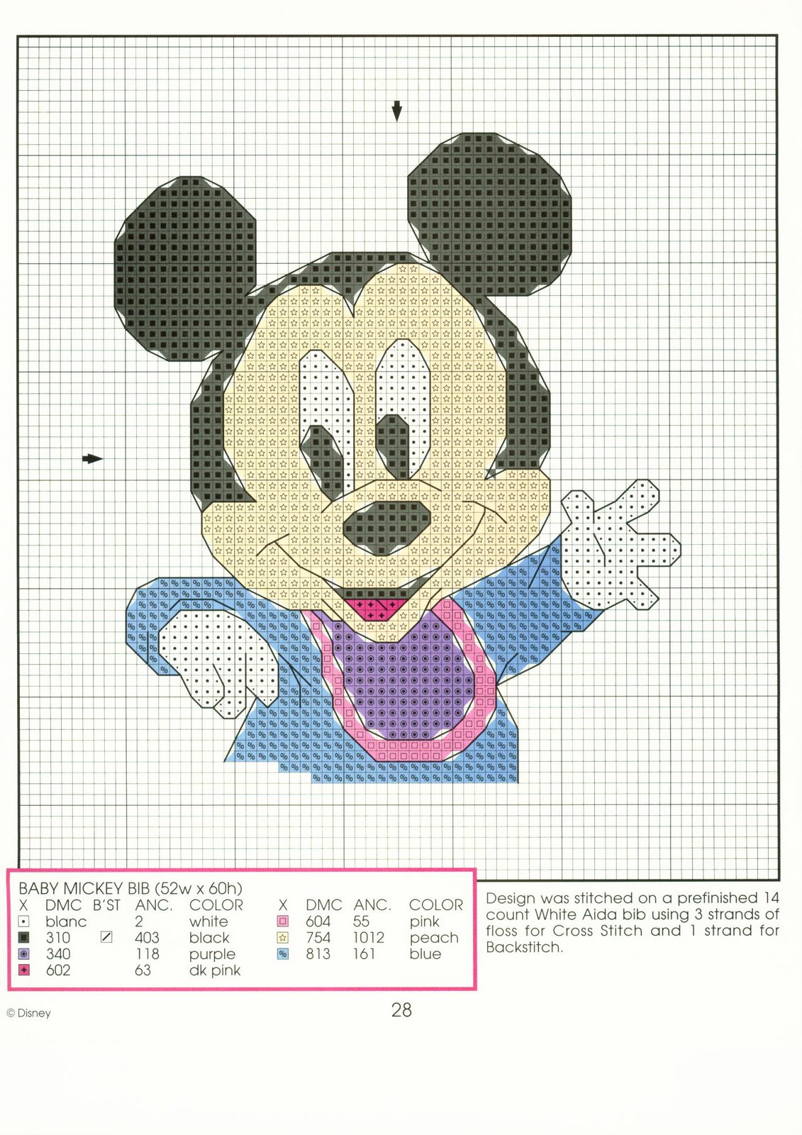 Cross stitch patterns to download Disney (10)