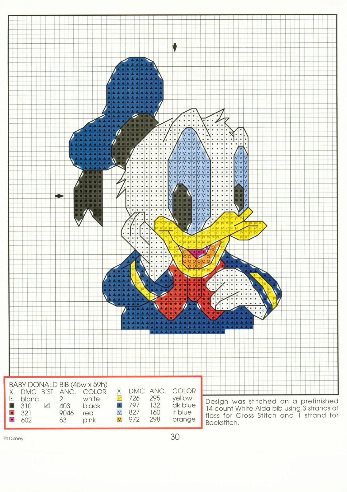 Cross stitch patterns to download Disney (11)