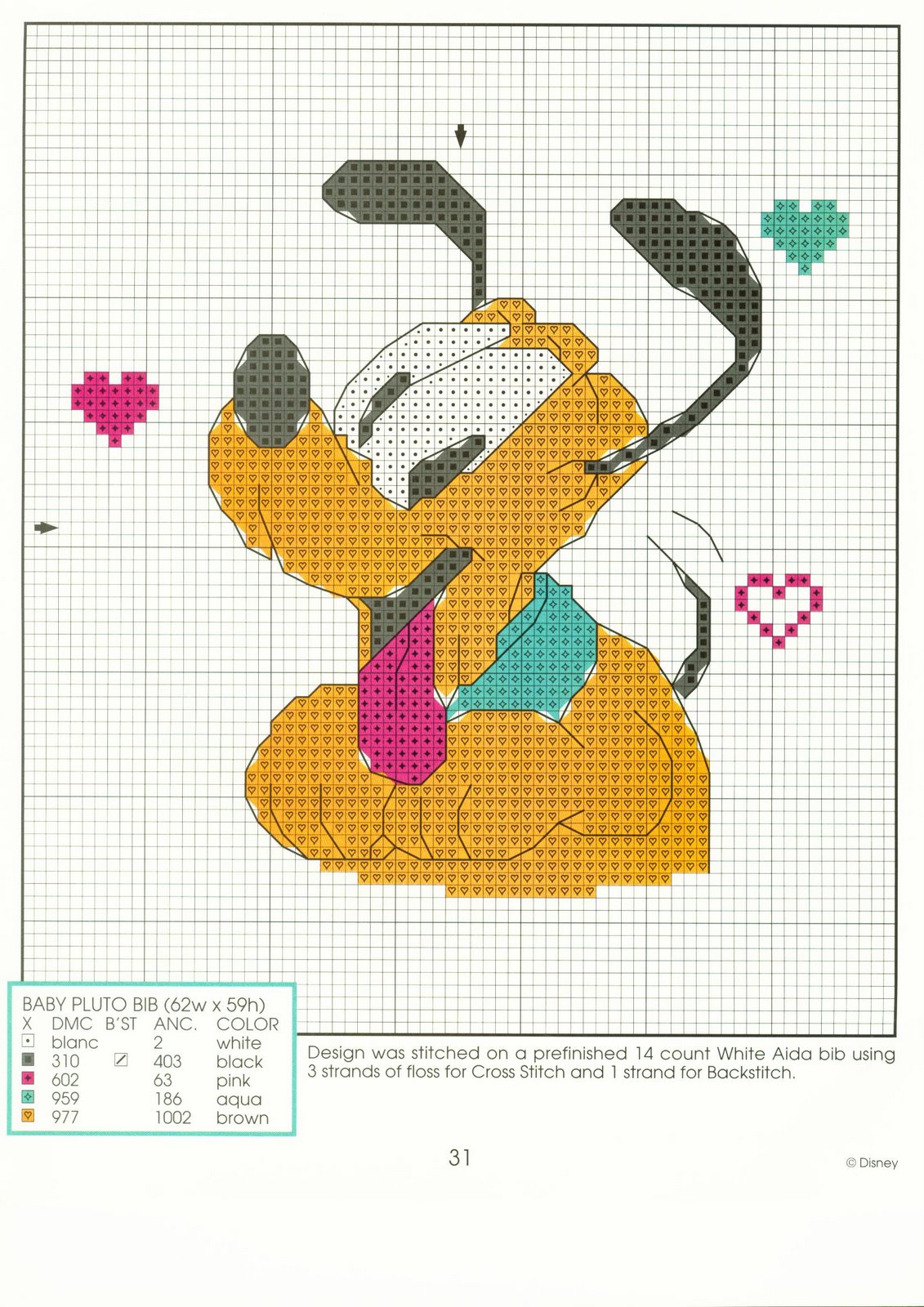 Cross stitch patterns to download Disney (12)