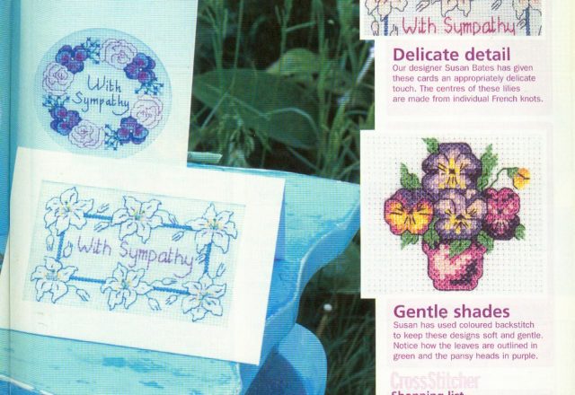 Cross stitch postcards to remember (2)
