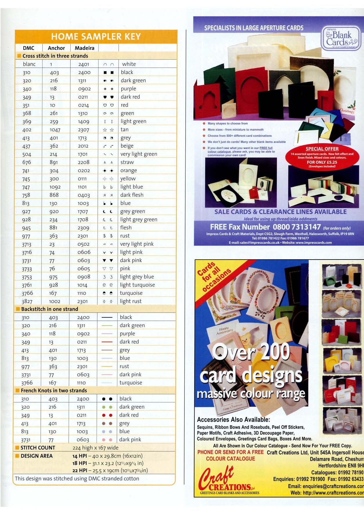 Cross stitch sampler for home (6)