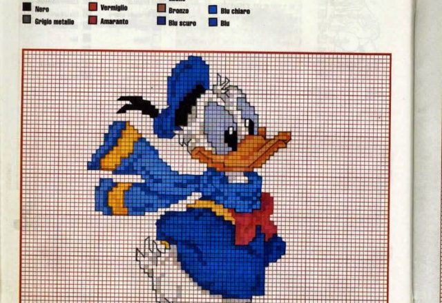 Cross stitch various Disney characters (10)