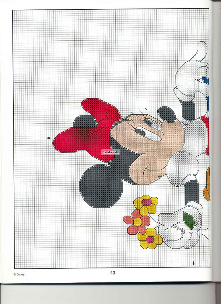 Cross stitch various Disney characters (3)