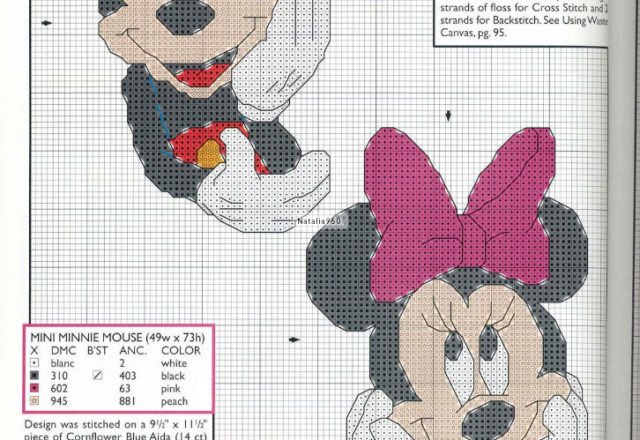 Cross stitch various Disney characters (5)