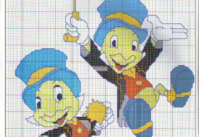 Cross stitch various Disney characters (8)