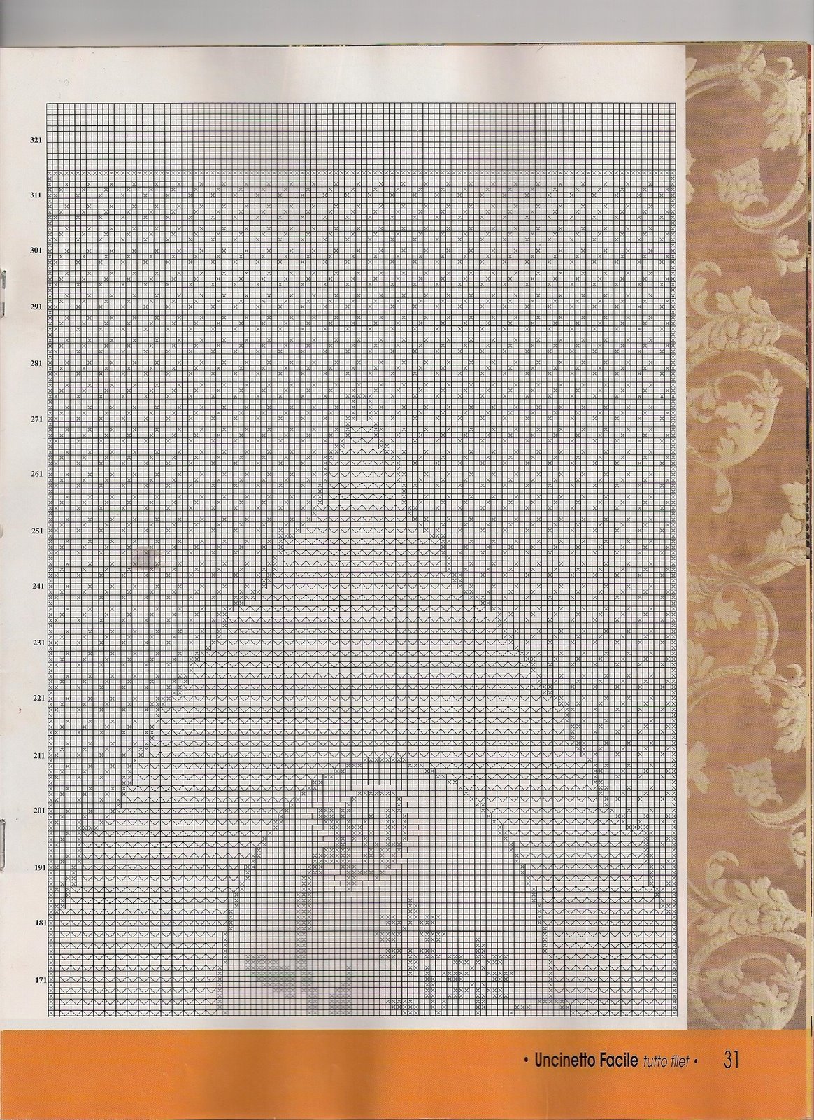 Curtain filet flower and bud (2)