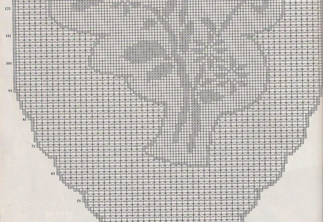 Curtain filet flower and bud (3)