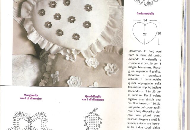 Cuschion pillow with flowers and applications crochet pattern (4)