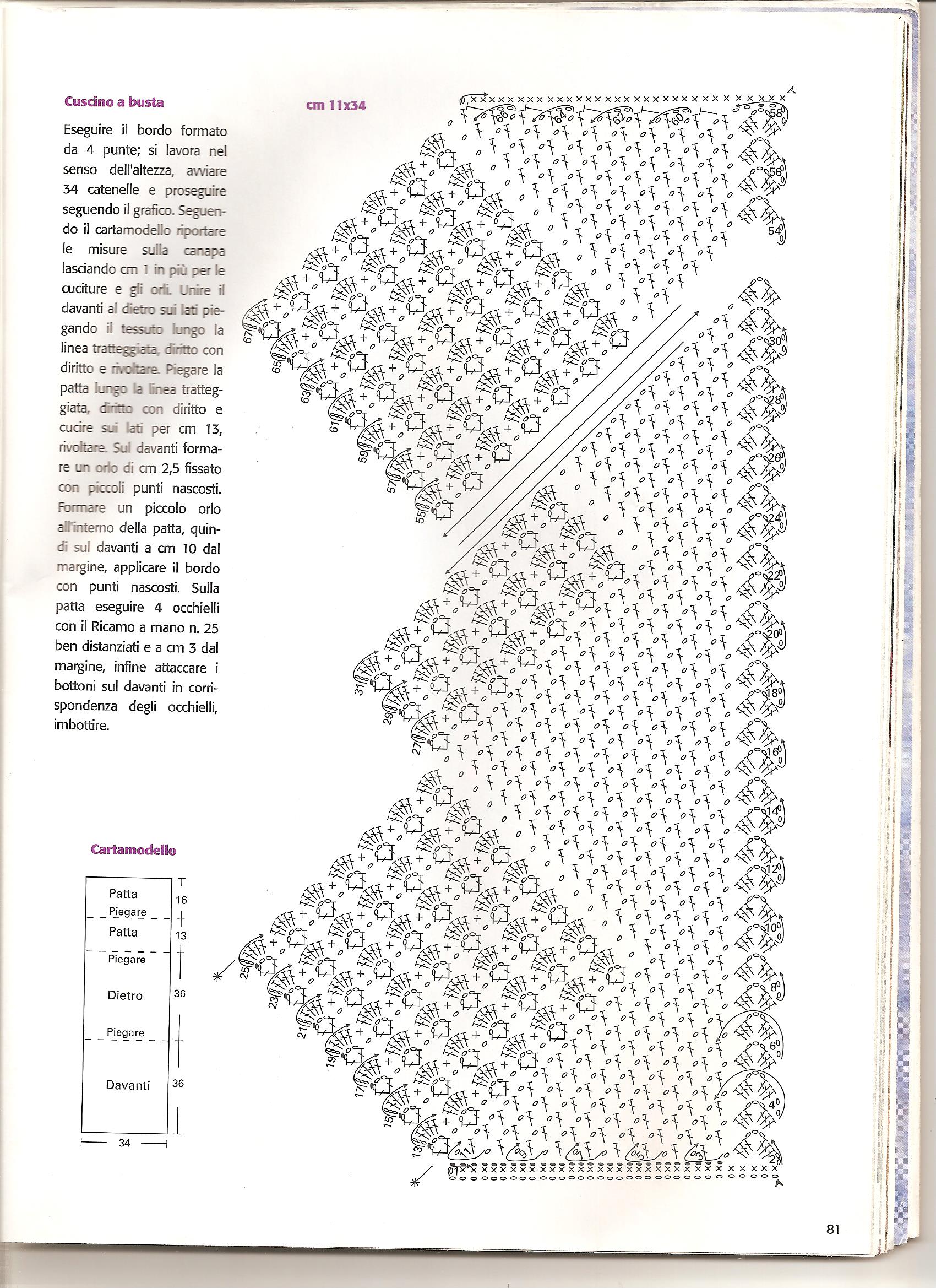 Cuschion pillow with flowers and applications crochet pattern (6)