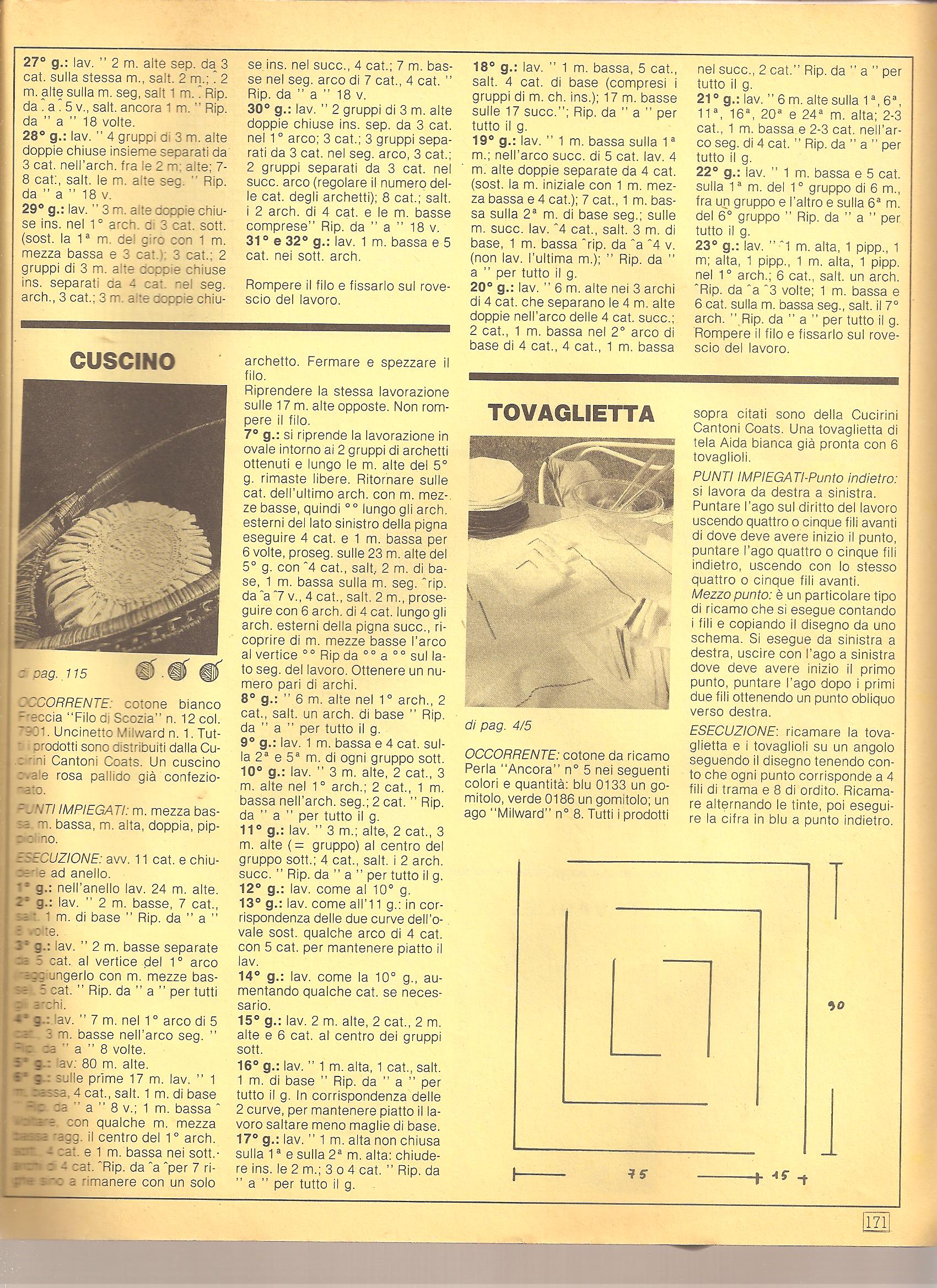 Cushion with crochet center (9)