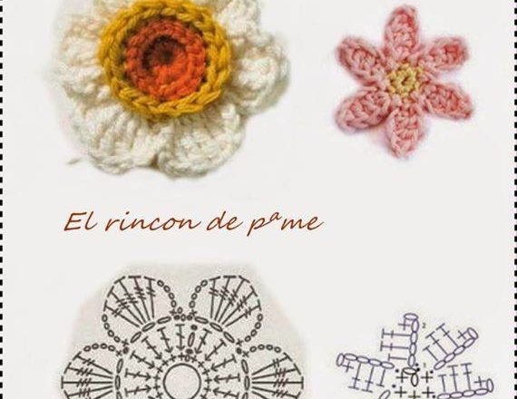 Daffodil free crochet flower pattern