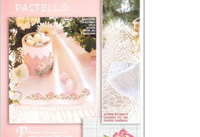 Delicate flowers cross stitch pattern (1)