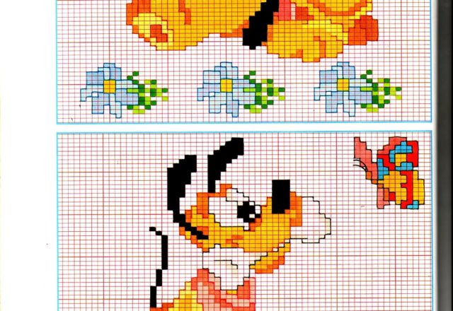 Disney Baby beautiful cross stitch patterns (2)