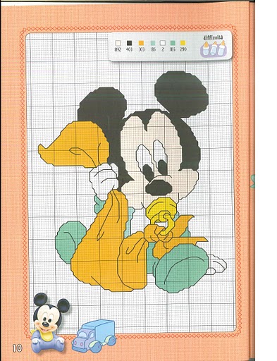 Disney Baby beautiful cross stitch patterns (3)