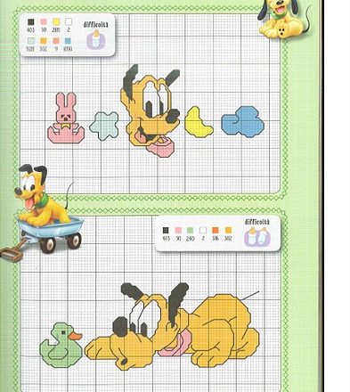 Disney Baby beautiful cross stitch patterns (5)