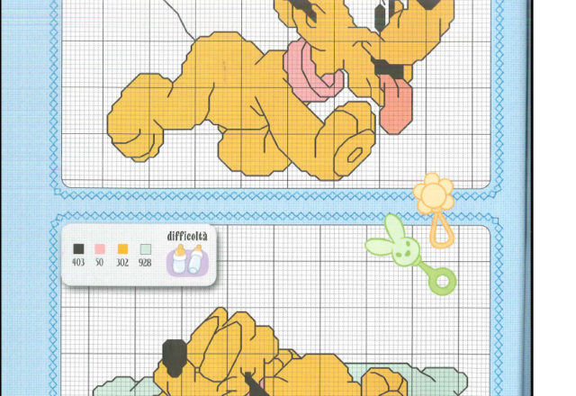 Disney Baby beautiful cross stitch patterns (6)