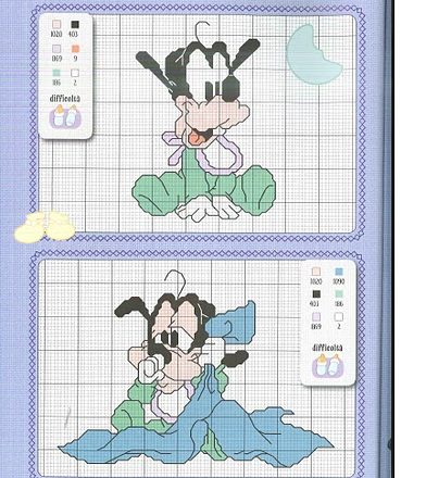 Disney Baby beautiful cross stitch patterns (9)