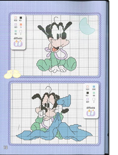 Disney Baby beautiful cross stitch patterns (9)