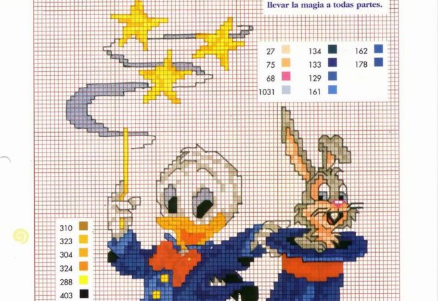 Disney Donald Duck grandson magician