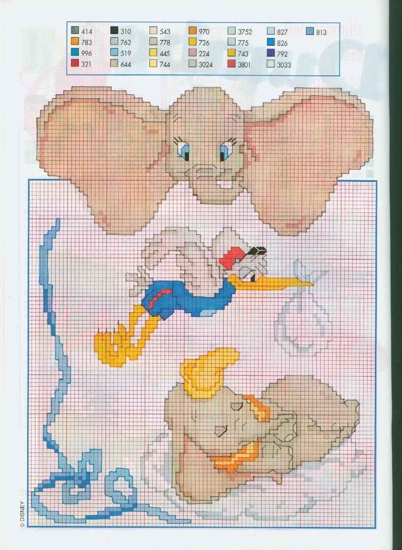 Disney Dumbo stork