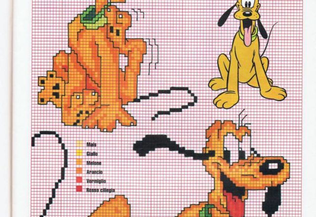 Disney Pluto with chicks