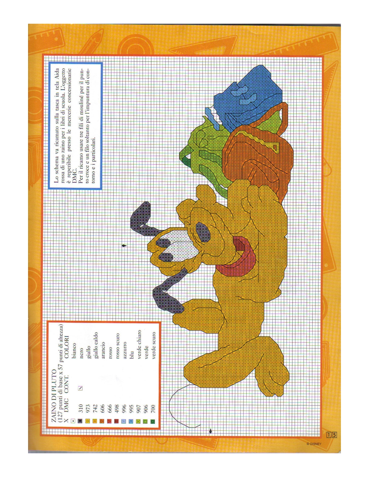 Disney Plutowith backpacks