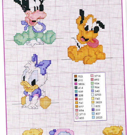 Disney baby Goofy with a bib