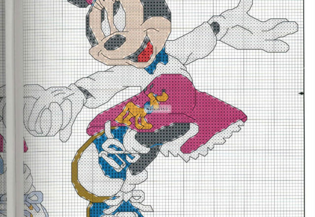 Disney couples cross stitch patterns love (2)