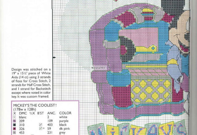 Disney couples cross stitch patterns love (3)