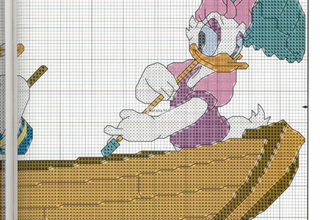 Disney couples romantic cross stitch patterns (2)