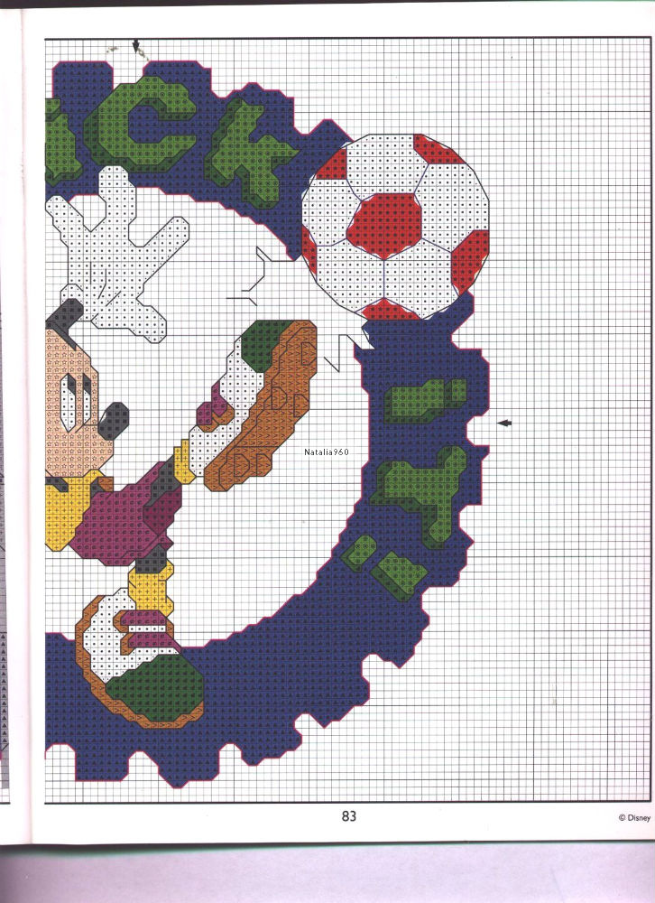 Disney sport free cross stitch patterns (4)