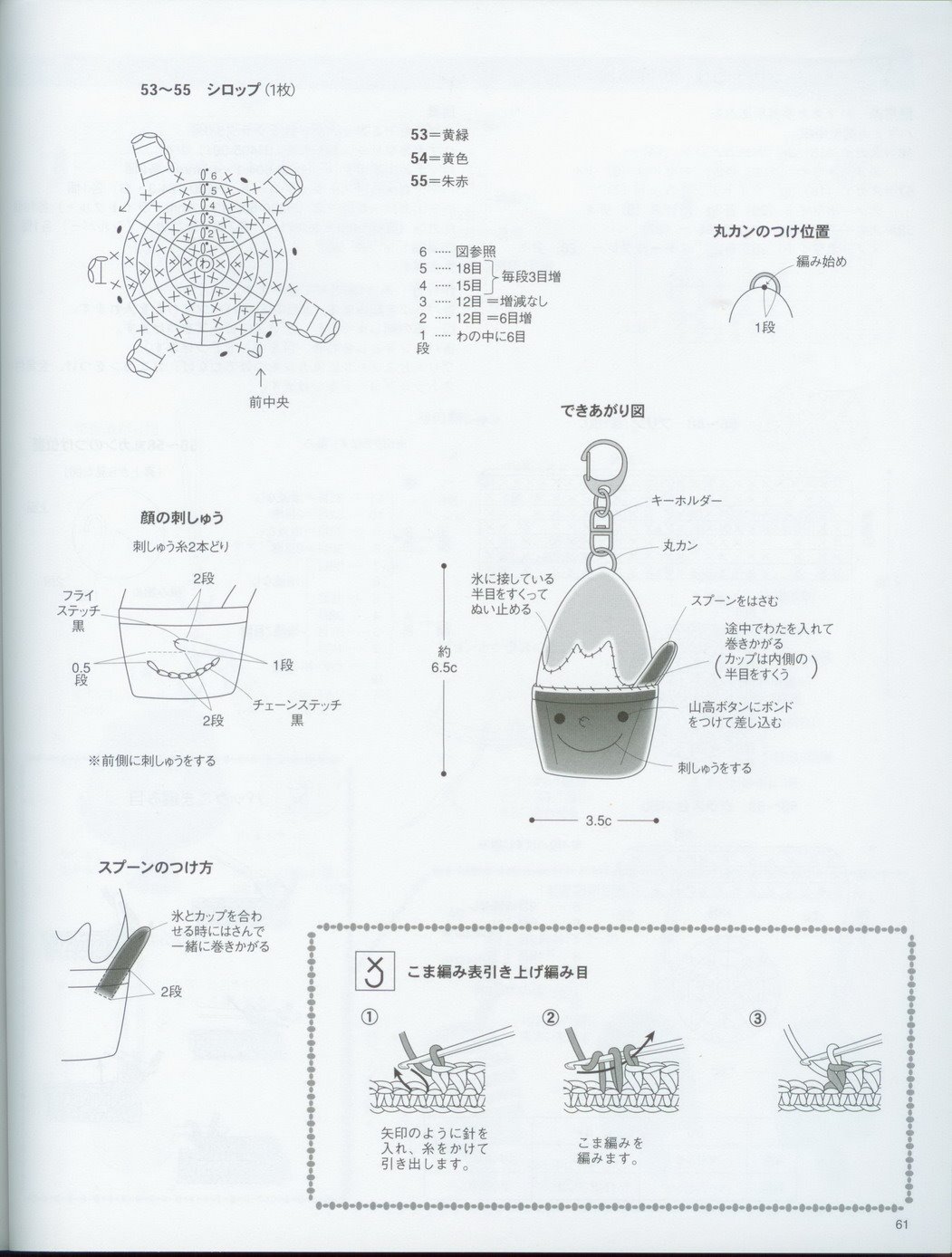 Eggs with hook amigurumi pattern 1 (3)