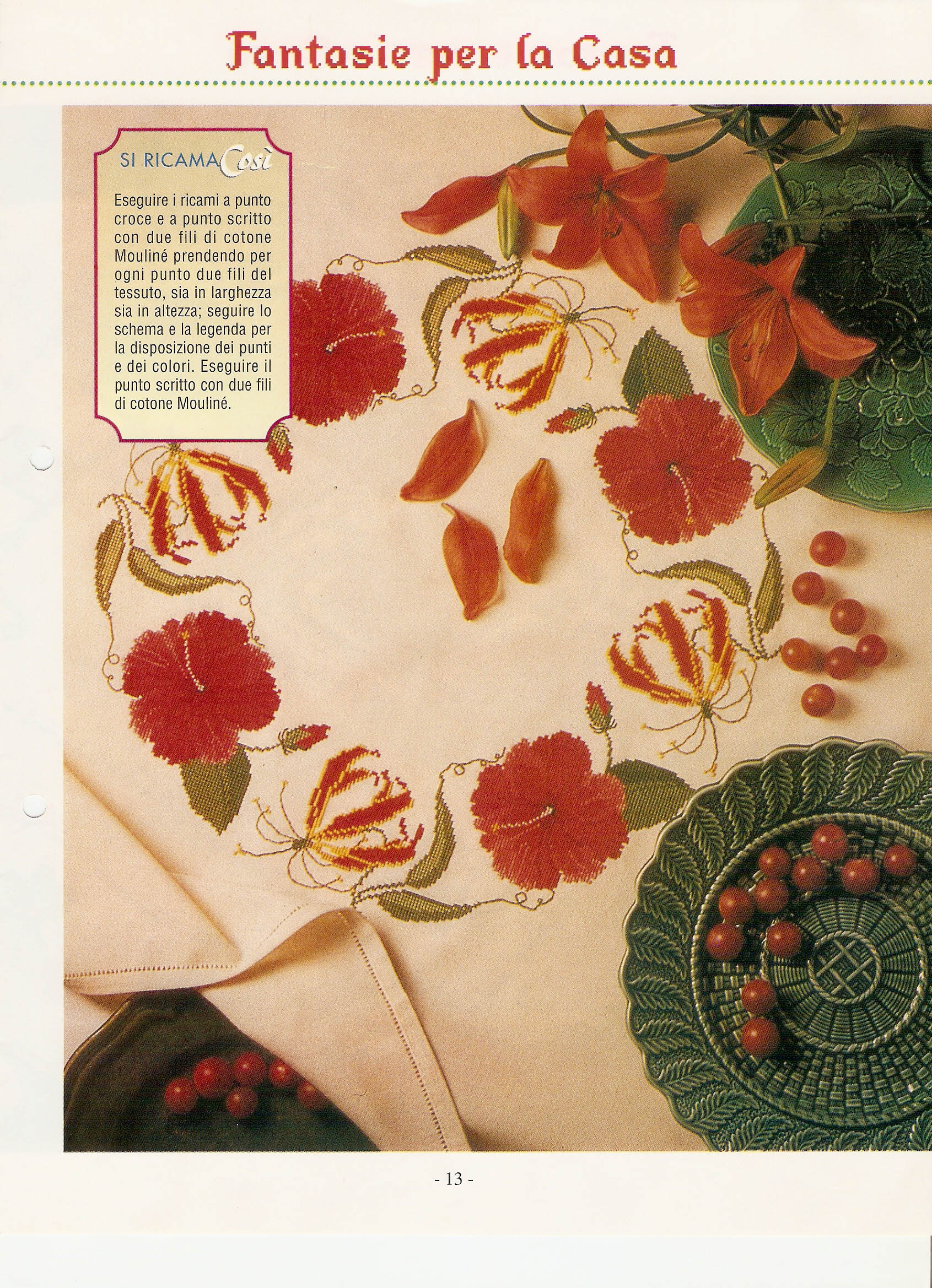 Exotic flowers free cross stitch patterns (1)