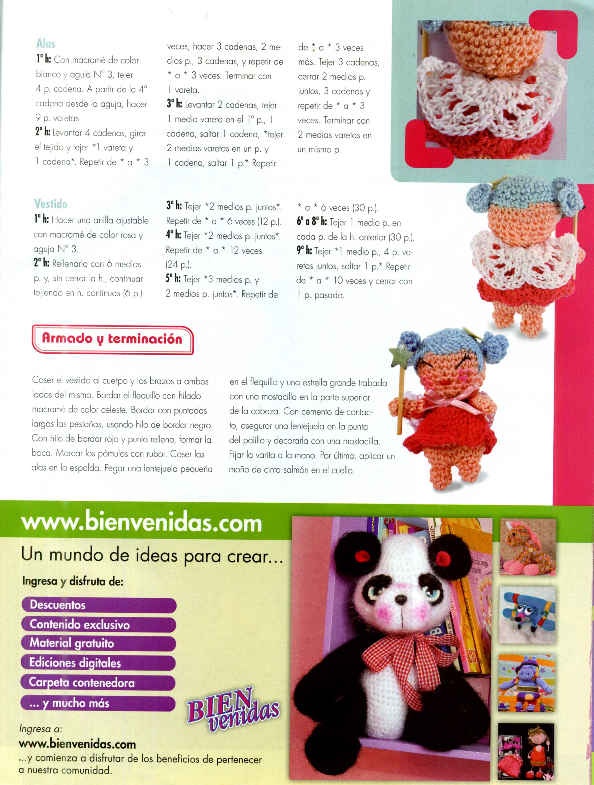 Fairy amigurumi pattern (3)