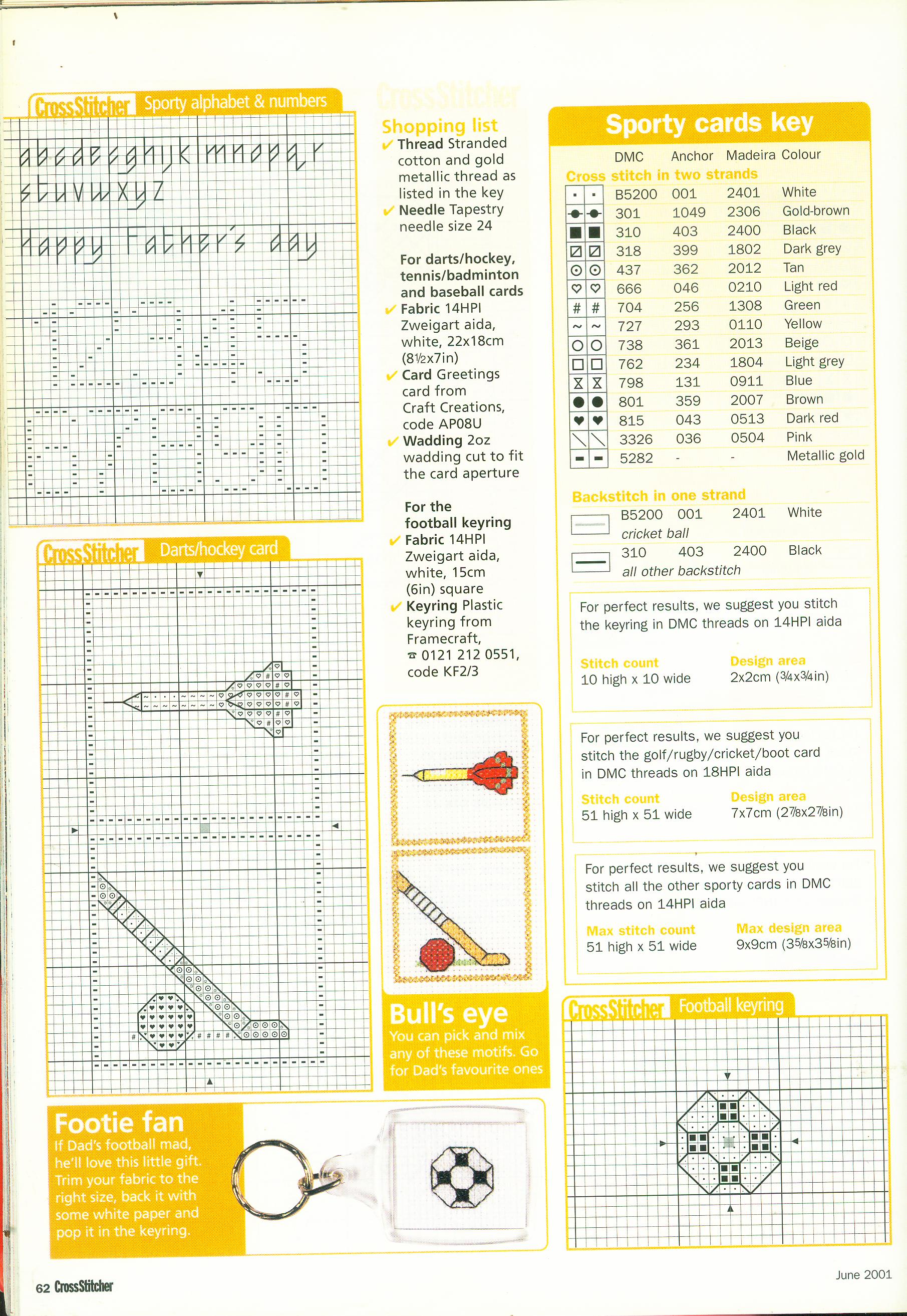 Father’ s Day cards cross stitch pattern (5)