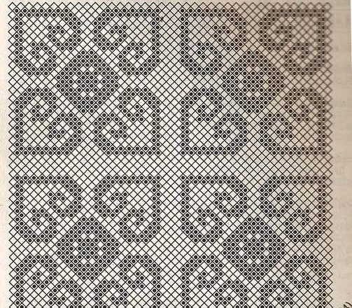 Filet cushion hearts and flowers (2)