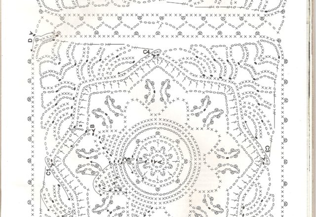 Filet hearts Cushions (4)